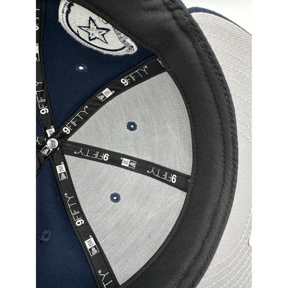 New Era Dallas Cowboys NFL 9FIFTY Snapback Hat Navy White Embroidered Star - Picture 10 of 11